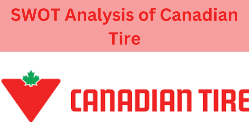 Canadian Tire SWOT Analysis 2024.